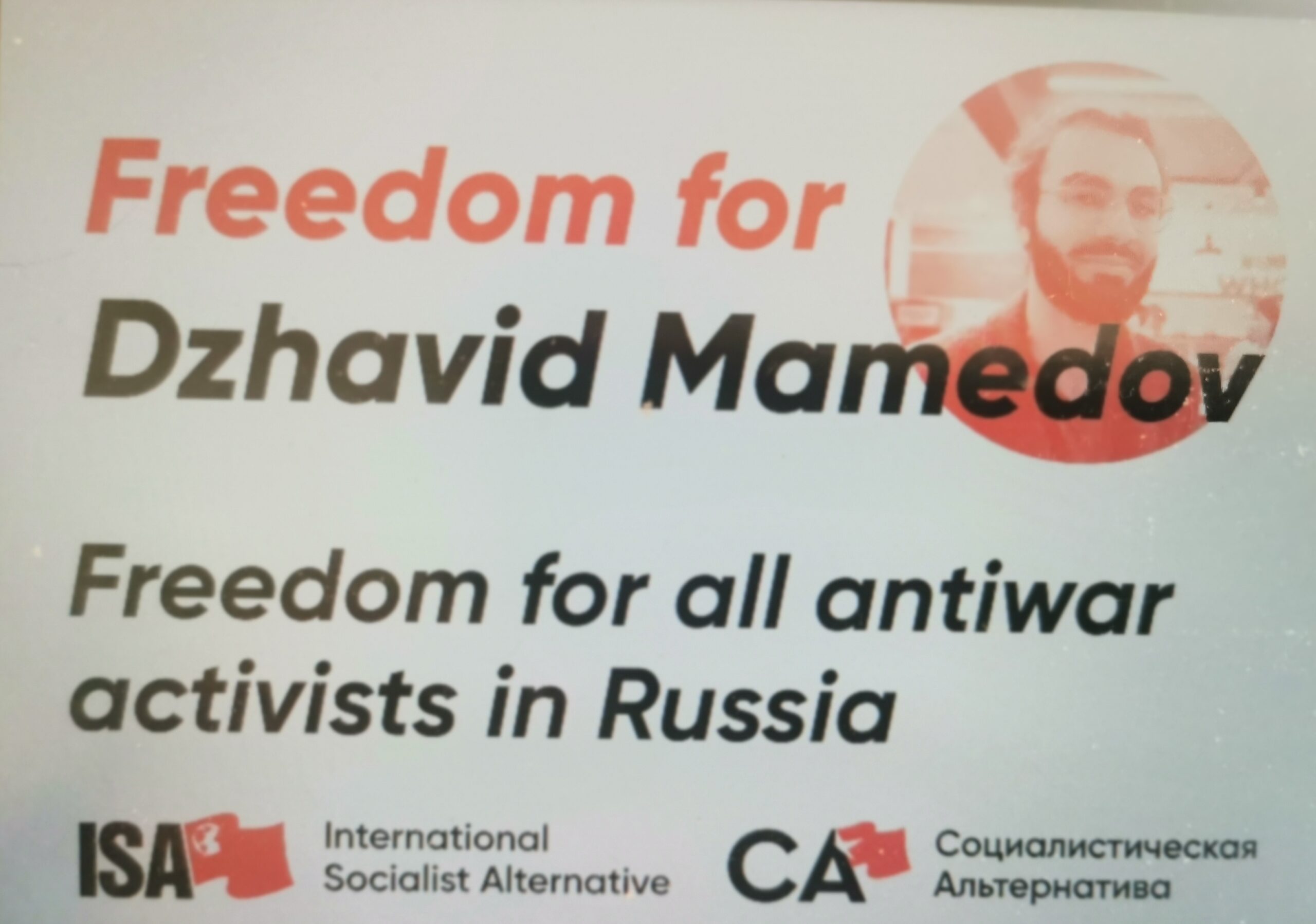 20 May: Day of international solidarity with Russian anti-War activists!